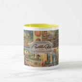 Puerto Rico Souvenir jaren 1950  geïnspireerd Mok (Midden)