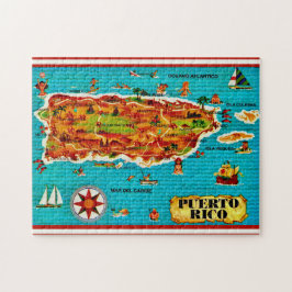 Puerto Rico Spaans 11x14 puzzel