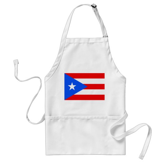 Puerto Rico Standaard Schort (Voorkant)