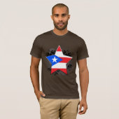 Puerto Rico Star T-shirt (Voorkant volledig)