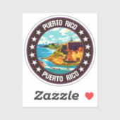 Puerto Rico Sticker (Vel)
