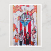 Puerto Rico Street Art. Briefkaart (Voorkant)