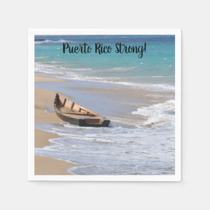 "Puerto Rico Strong" cocktailservetten Servetten