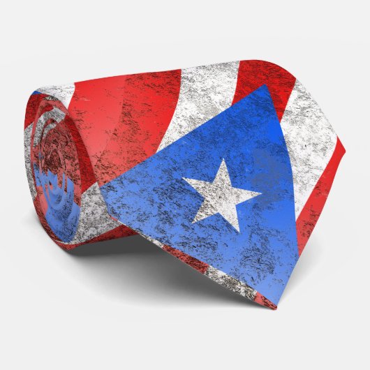 Puerto Rico Stropdas (Opgerold)