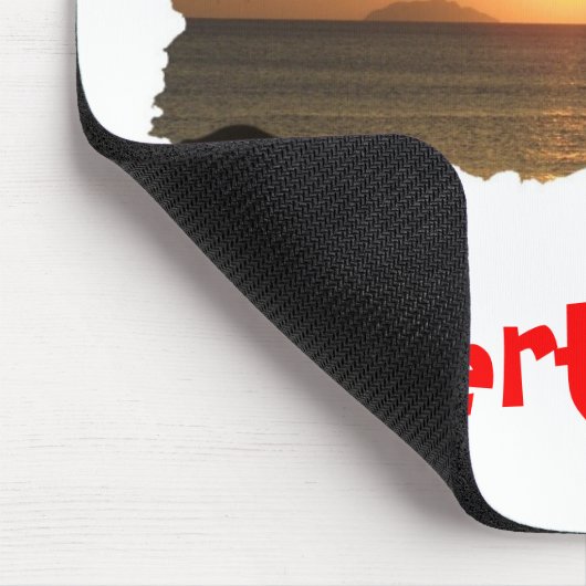 Puerto Rico Sunset Mousepad Muismat (Hoek)