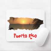 Puerto Rico Sunset Mousepad Muismat (Met muis)