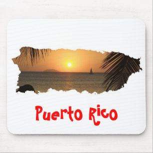 Puerto Rico Sunset Mousepad Muismat