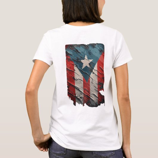 Puerto Rico T-shirt (Achterkant)