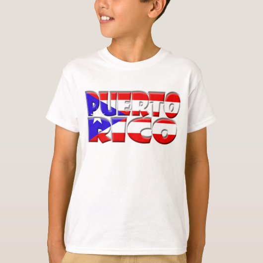 Puerto Rico T-shirt (Voorkant)