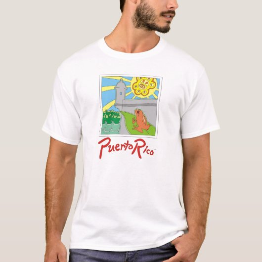 Puerto Rico T-shirt (Voorkant)