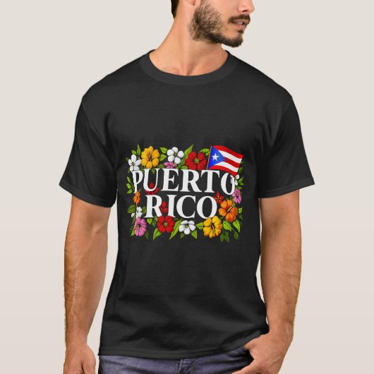 Puerto Rico T-shirt (Voorkant)