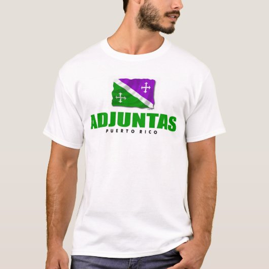 Puerto Rico t-shirt: Adjuntas T-shirt (Voorkant)