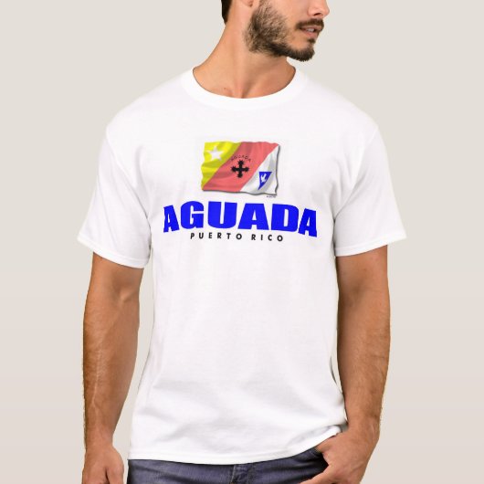 Puerto Rico t-shirt: Aguada T-shirt (Voorkant)