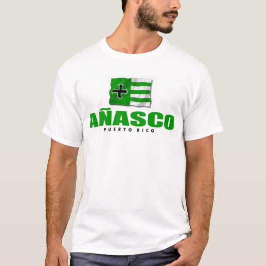 Puerto Rico t-shirt: Anasco T-shirt (Voorkant)