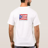 Puerto Rico t-shirt: Cabo Rojo T-shirt (Achterkant)