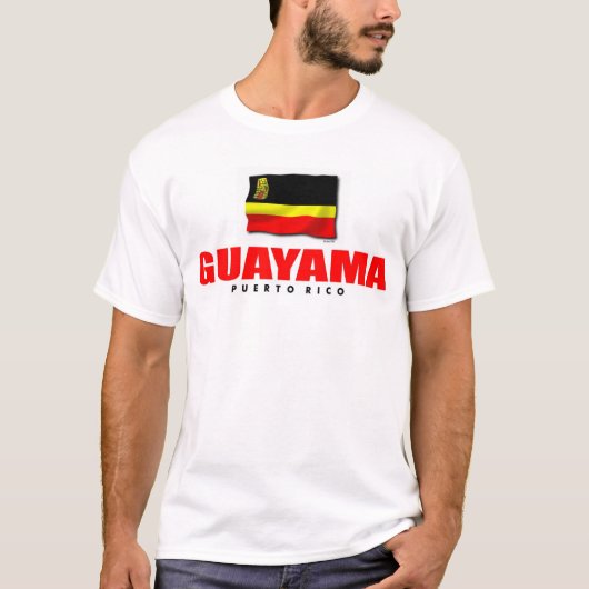 Puerto Rico t-shirt: Guayama T-shirt (Voorkant)
