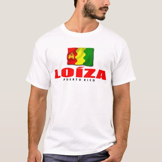 Puerto Rico t-shirt: Loiza T-shirt (Voorkant)