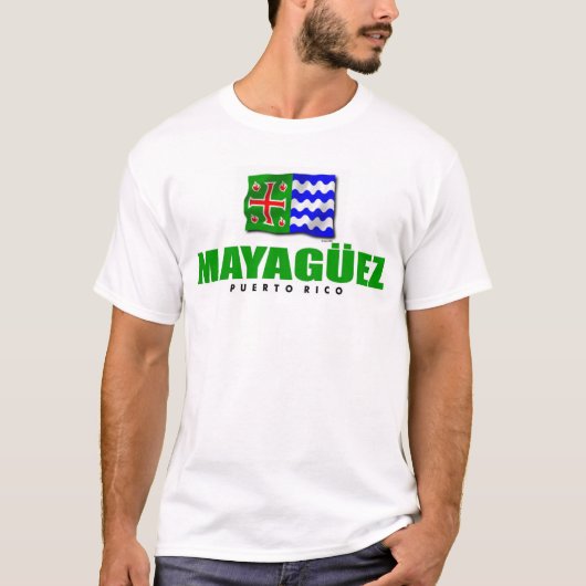Puerto Rico t-shirt: Mayaguez T-shirt (Voorkant)