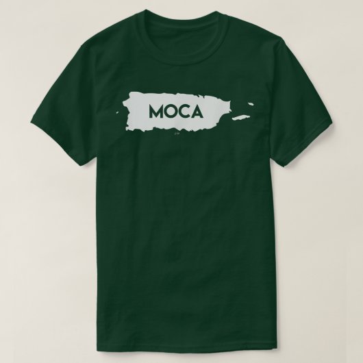 Puerto Rico t shirt Moca (Design voorkant)