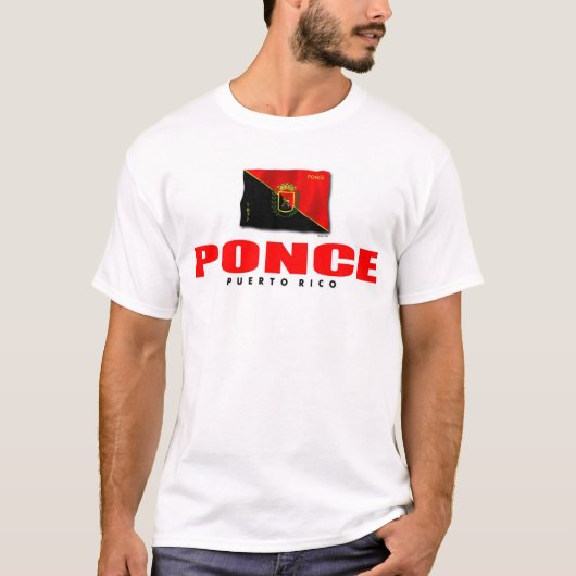 Puerto Rico t-shirt: Ponce T-shirt (Voorkant)