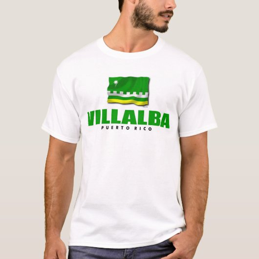 Puerto Rico t-shirt: Villalba T-shirt (Voorkant)