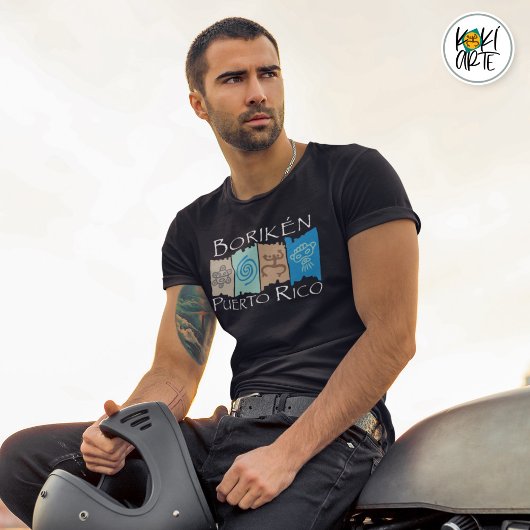 Puerto Rico Taíno Symbols T-shirt