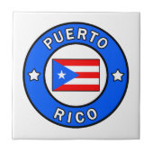 Puerto Rico Tegeltje (Voorkant)