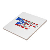 Puerto Rico Tegeltje (Zijkant)