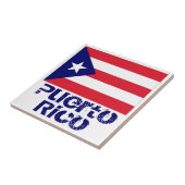 Puerto Rico Tegeltje (Zijkant)