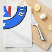 Puerto Rico Theedoek (Quarter Fold)