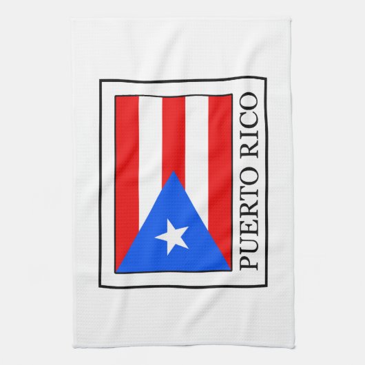 Puerto Rico Theedoek (Verticaal)