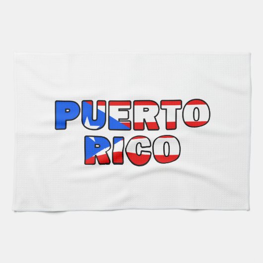 Puerto Rico Theedoek (Horizontaal)