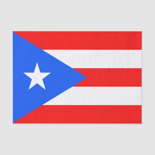 Puerto Rico Tissuepapier (Voorkant)