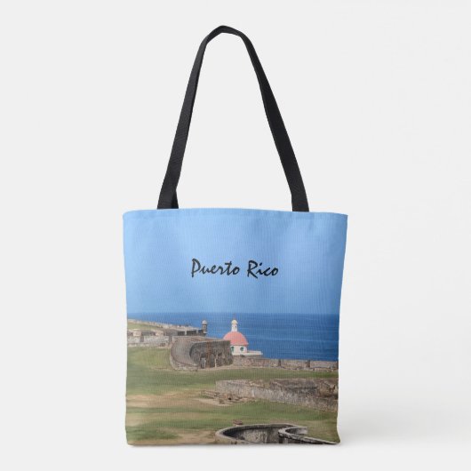 Puerto Rico Tote Bag (Achterkant)