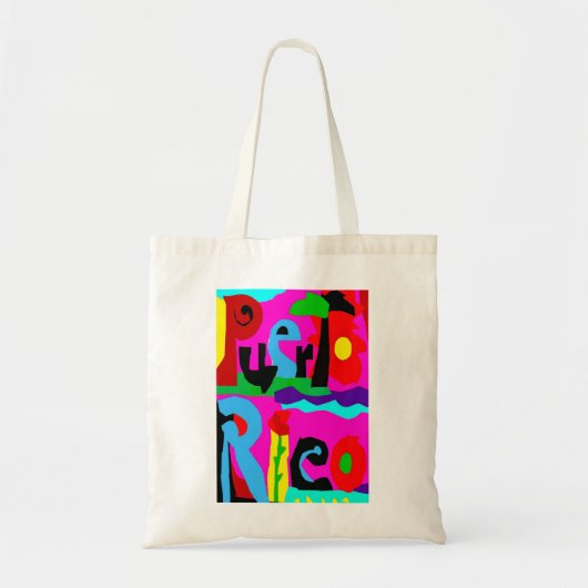 PUERTO RICO TOTE BAG (Voorkant)