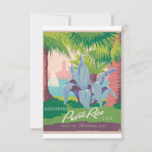 Puerto Rico Travel Save The Date