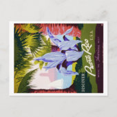  Puerto Rico Tropisch reizen Briefkaart (Voorkant)