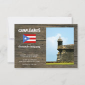 Puerto Rico Uitnodiging (Voorkant)