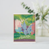 Puerto Rico USA Vintage Travel Briefkaart (Staand voorkant)