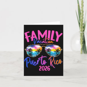 Puerto Rico Vakantie 2026 Souvenir Overeenkomstige Kaart
