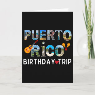 Puerto Rico verjaardagsreis vakantie reizen Kaart