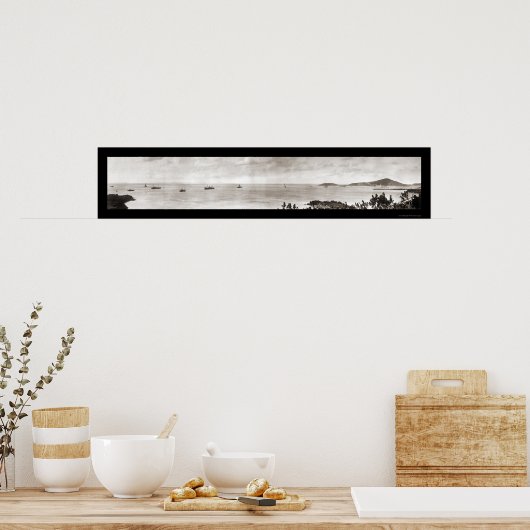 Puerto Rico verzendt foto 1914 Poster (Keuken)