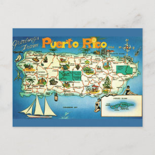 Puerto Rico Vieques Islands Briefkaart