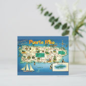 Puerto Rico Vieques Islands Briefkaart (Staand voorkant)