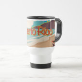 Puerto Rico Vintage Reisposter Reisbeker (Voorkant rechts)