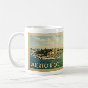 Puerto Rico Vintage Travel Koffiemok
