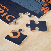 Puerto Rico Vintage travel Legpuzzel (Zijkant)