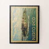 Puerto Rico Vintage Travel Legpuzzel (Verticaal)
