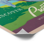 Puerto Rico Vintage Travel Poster (Hoek)