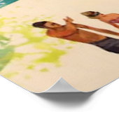 Puerto Rico Vintage Travel Poster (Hoek)